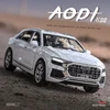 1:32 AUDI Q8 SUV Alloy Car Model Simulation Diecasts Metal Toy Vehicles Car Model Sound and Light Collection Childrens Toy Gifts 2