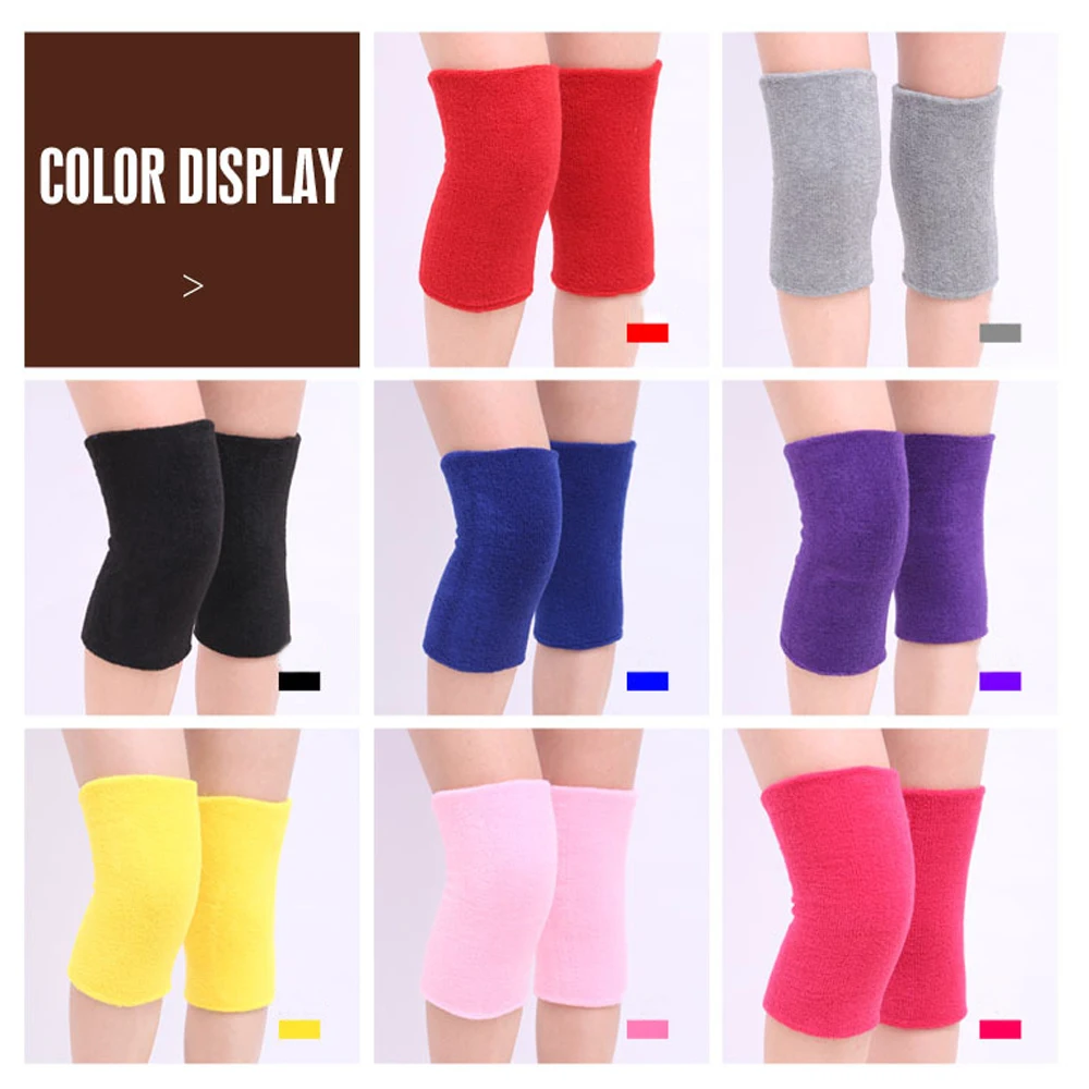 1Pair Elastic Towel Knee Sleeves Knee Protection Cover Elderly Leggings Support -Sports Dancing Basketball  Running Yoga Fitness