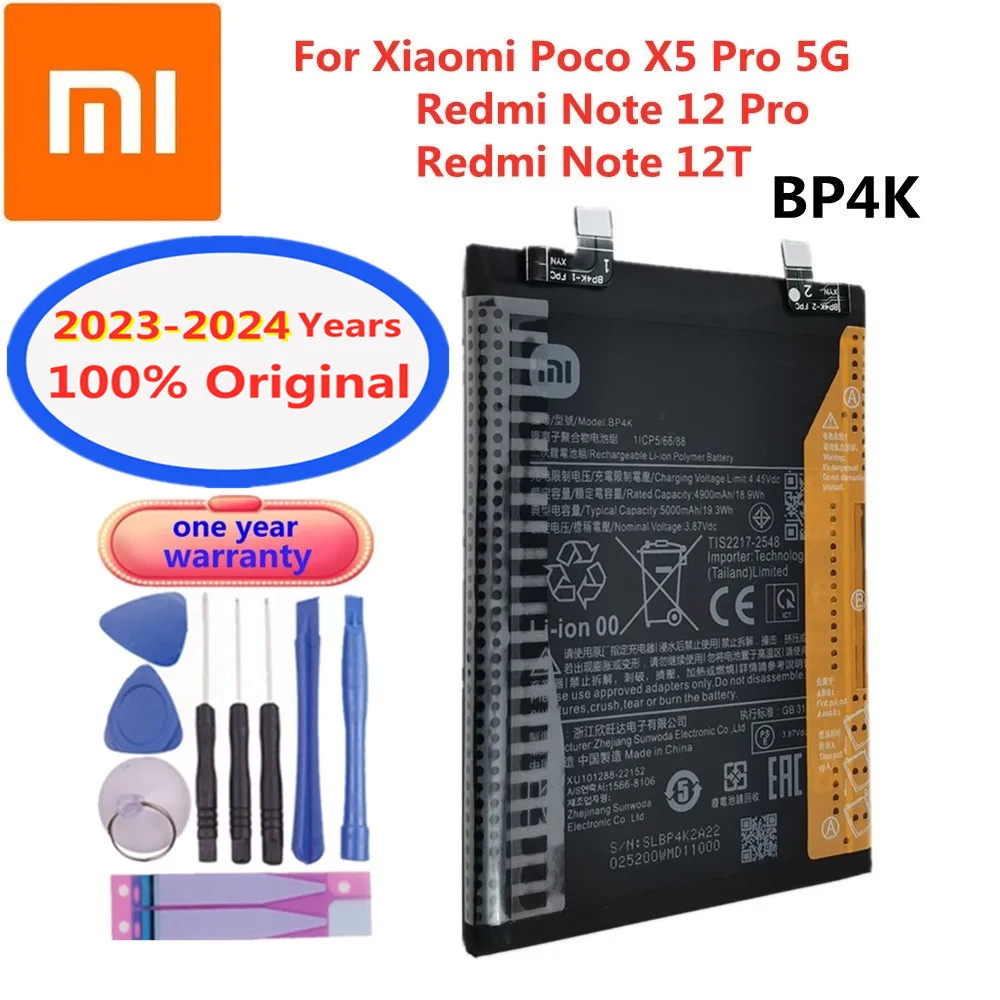 Batterie BP4K 4900mAh Compatible Avec Xiaomi Poco X5 Pro