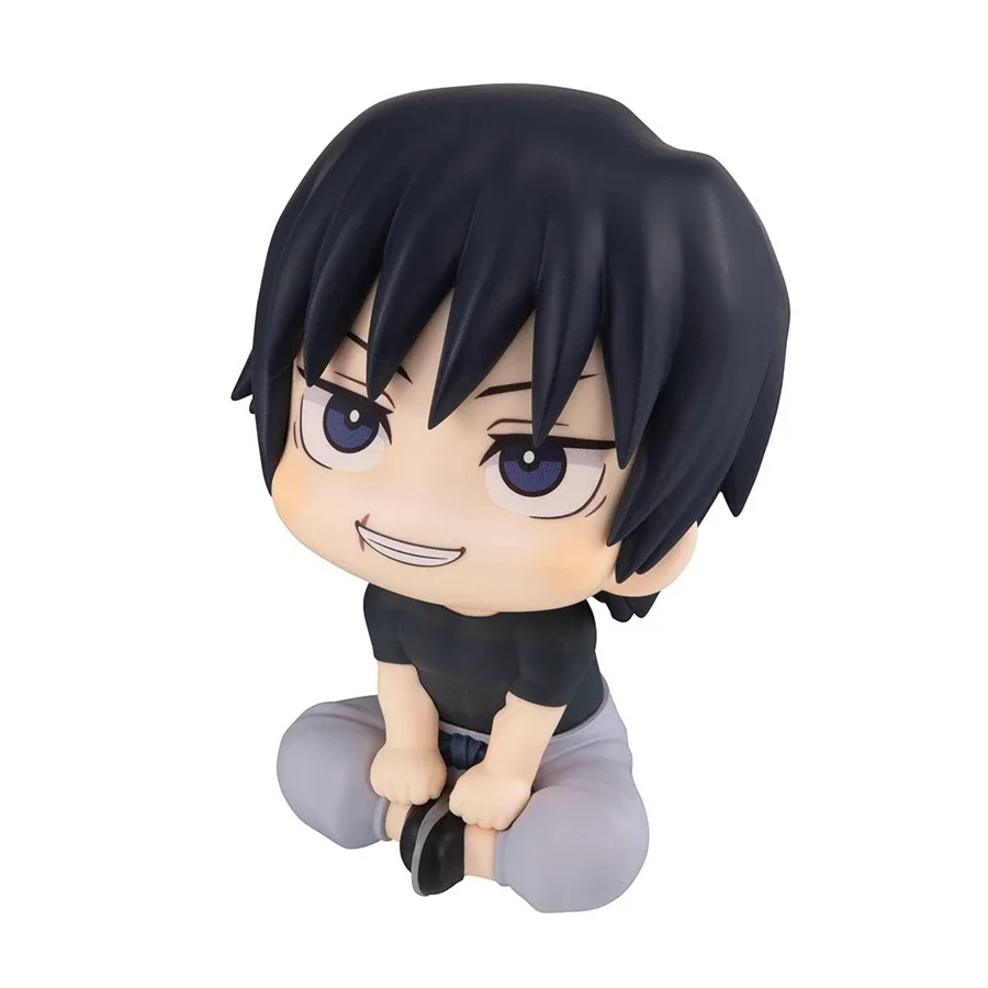 Anime Kute Fushiguro Toji Jujutsu Line Figur Gegenseitige Hilfe Satoru Ac Bodentemperatur Figur Q Version Puppe Shimo zu Karu Statue 10 cm PVC Modell und ys – Detail 13