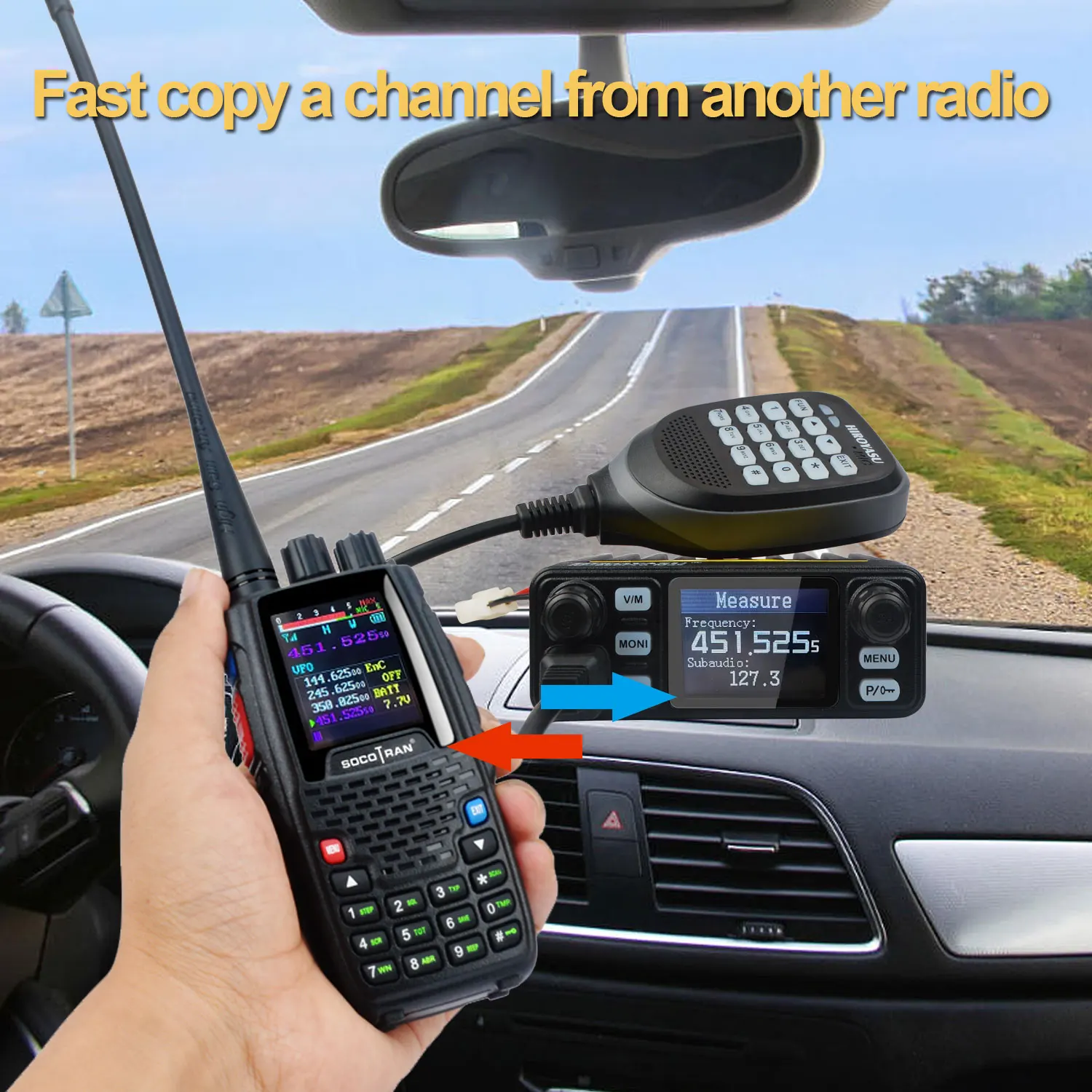 Dual Band VHF / UHF Mobile Radio 6