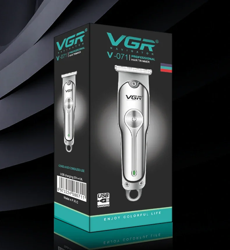 Professionell hårtrimmer för män vgr sladdlös precision_voghion.com