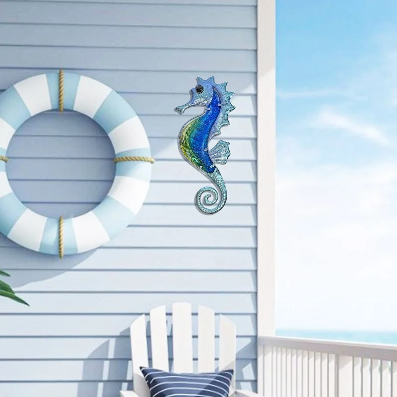 Metal Seahorse Wall Decoration for animal ornaments,metal wall decor