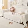 Thicken Chenille Sofa Covers Thicken Chenille Blanket Summer Couch Non Slip Blanket Office Nap Sofa Blanket Shawl Cushion 3
