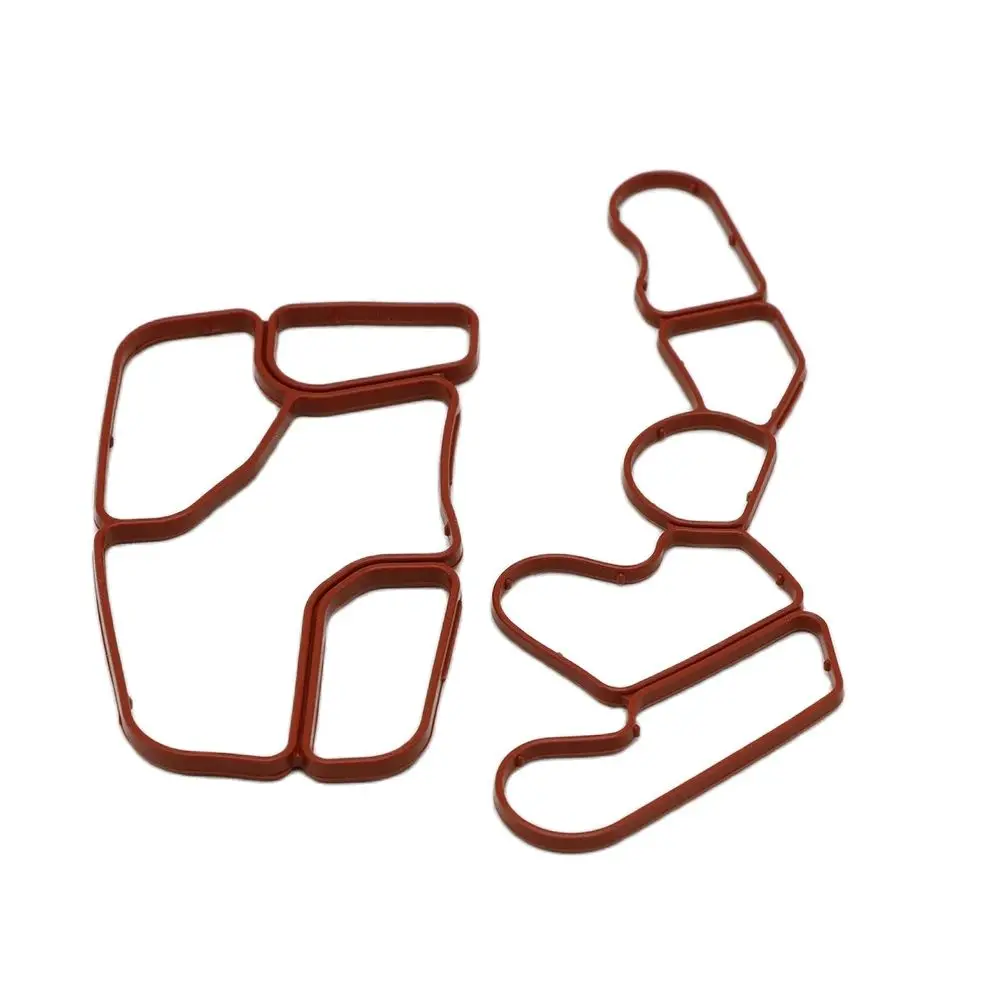 Oil Cooler seal gasket Fit For Mercedes W203 W204 W221 M272 OE:A2721840280 A2721840080