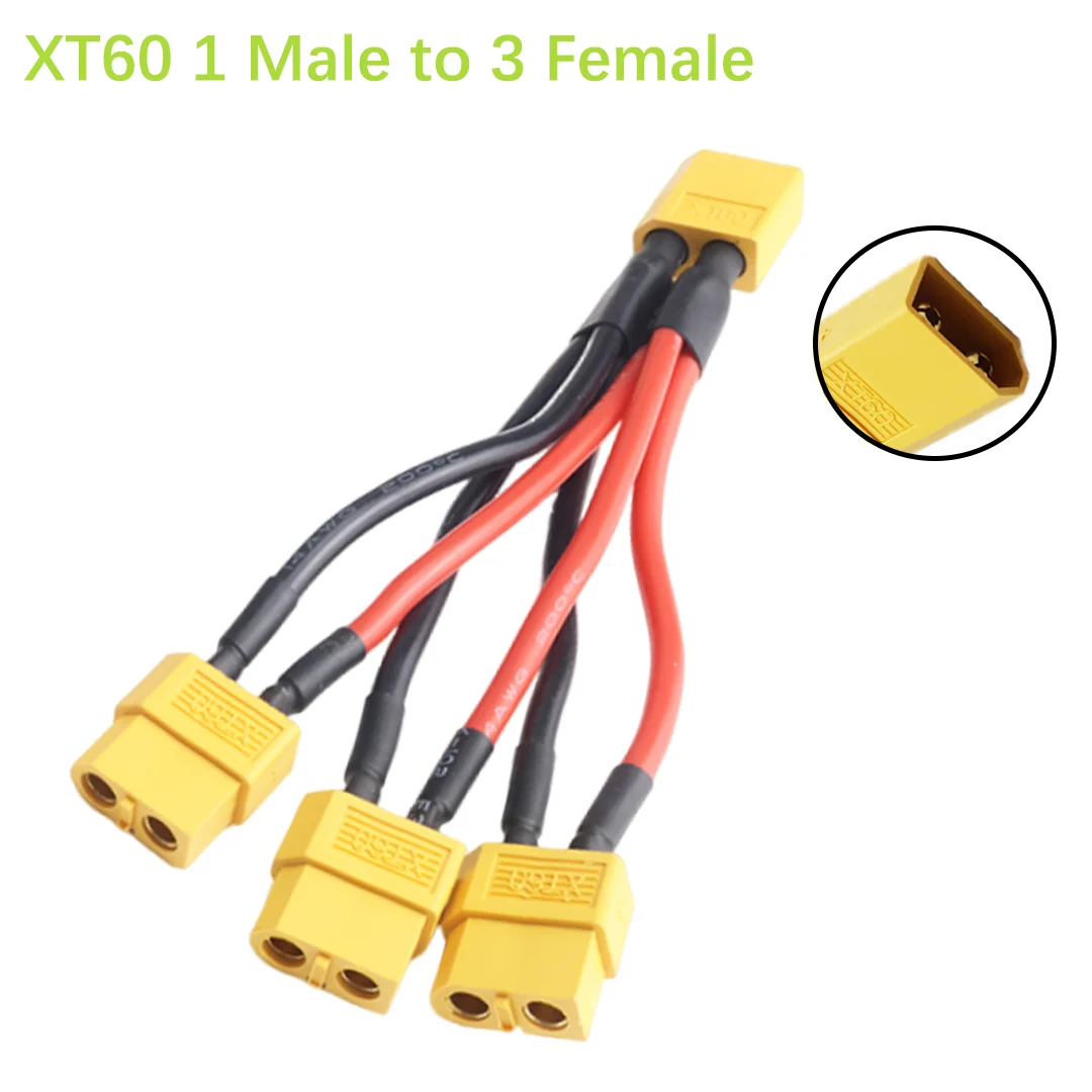 Connecteurs Batterie Drone XT60 Mâle/Femelle Lot 5 Couleurs