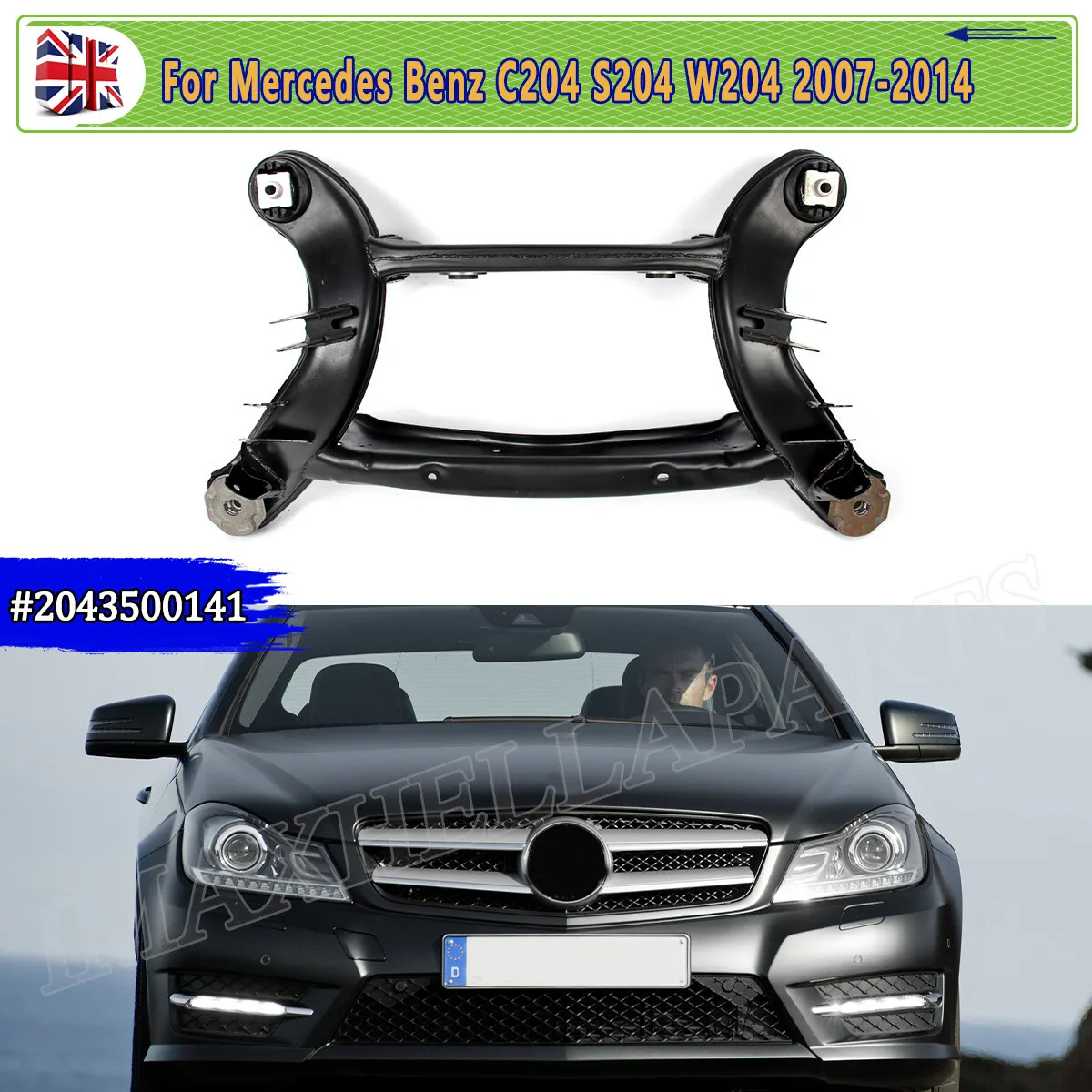 Rear Axle Subframe Crossmember For Mercedes C/E/CLS class W212 S204 W204 W207 2007 2008 2009 2010 2011 2012 2013 2014 Auto Parts