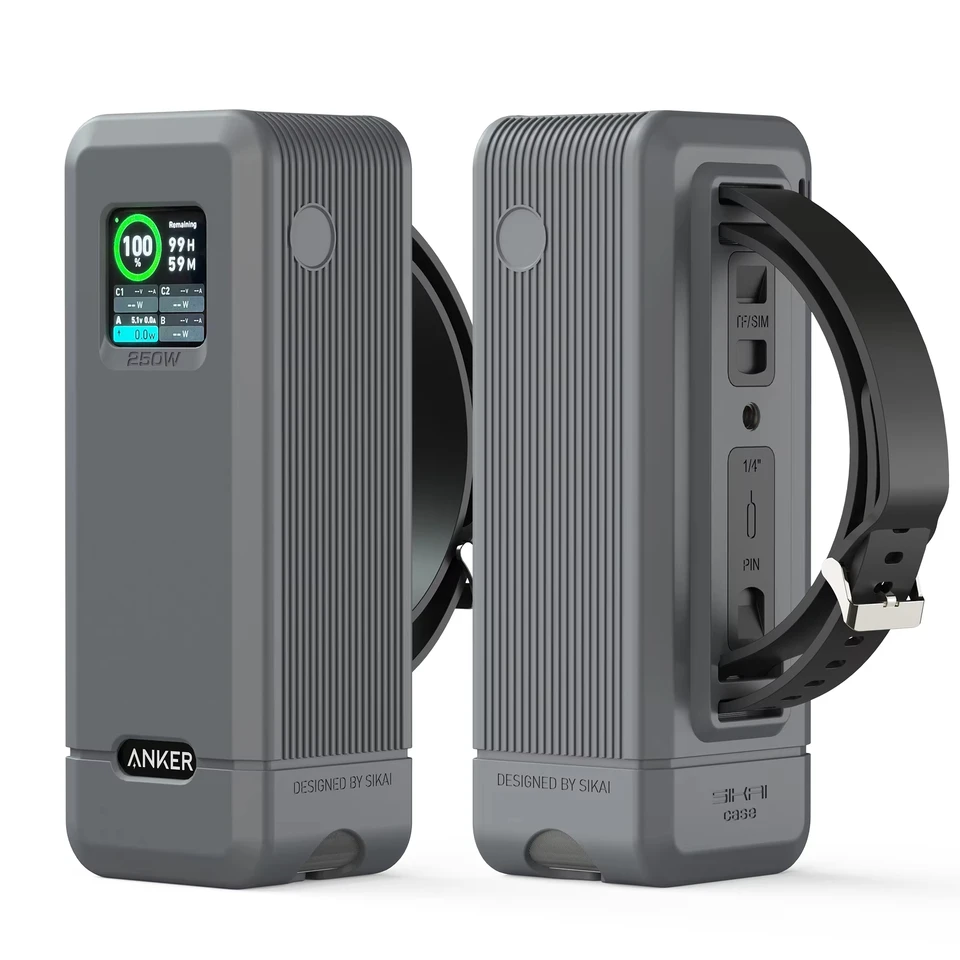 For Anker Prime 27,650mAh 250W Power Bank Silicone Case Portable