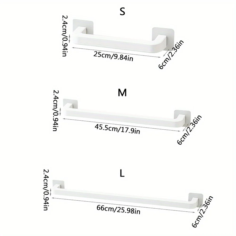 1PC Household Hair Loop Head Rope Storage Rack, Non Punching Multifunctional Hook, Dormitory Seamless Storage Rack