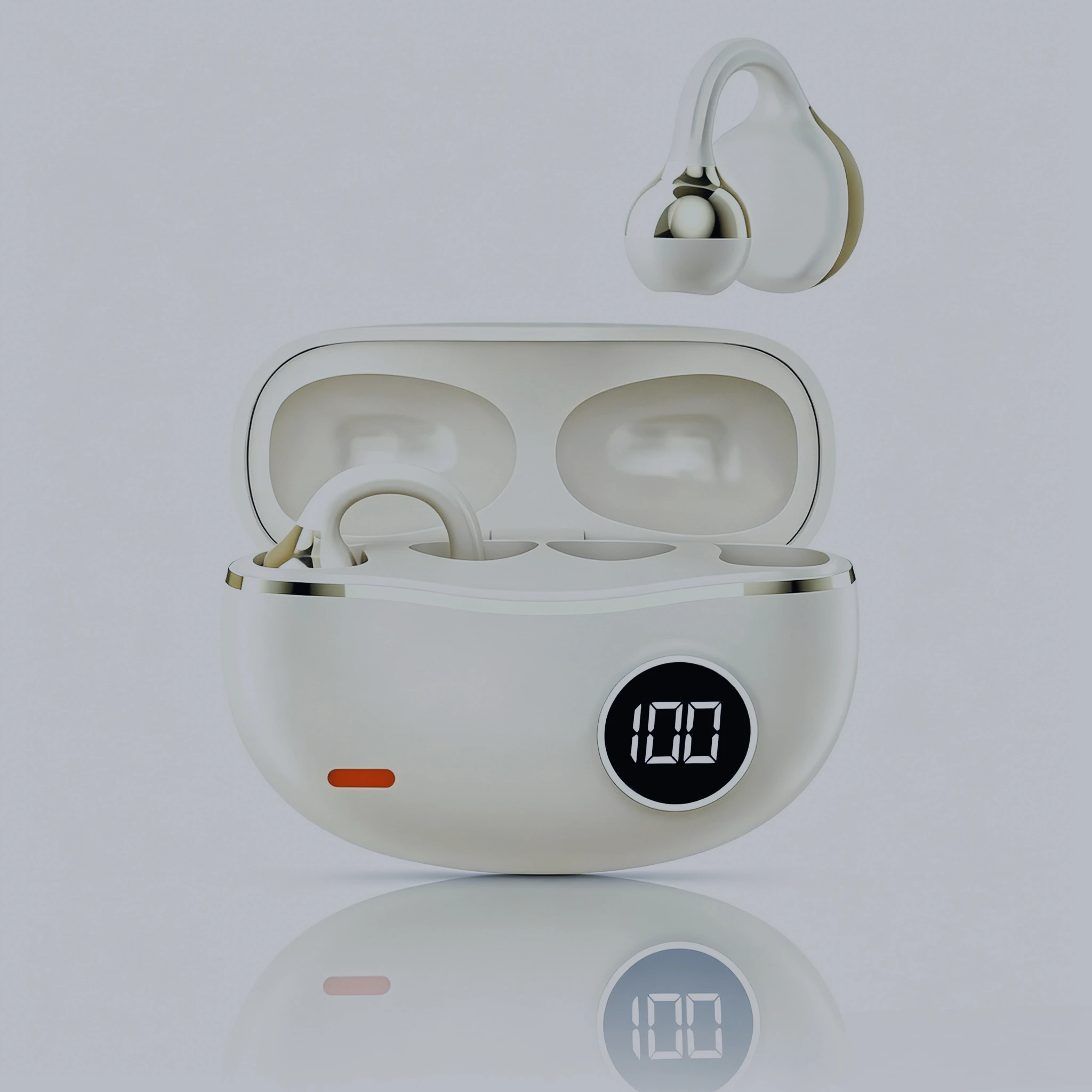 Bluetooth Headphones With Digital Display And Hi-fi Sound_voghion.com