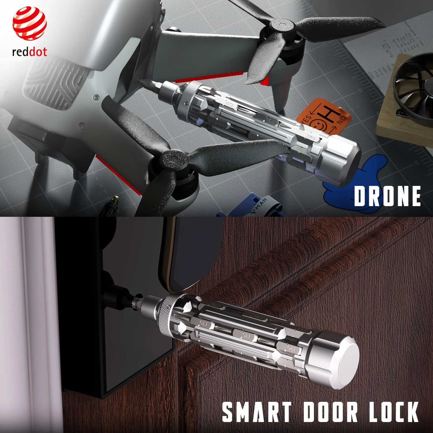 Galacok S1 EDC Multi-Function Screwdriver Set with Magnetic Torx Phillips Hex Drill Bit Portable Repair Tool for Outdoor Home BEST SELLERS