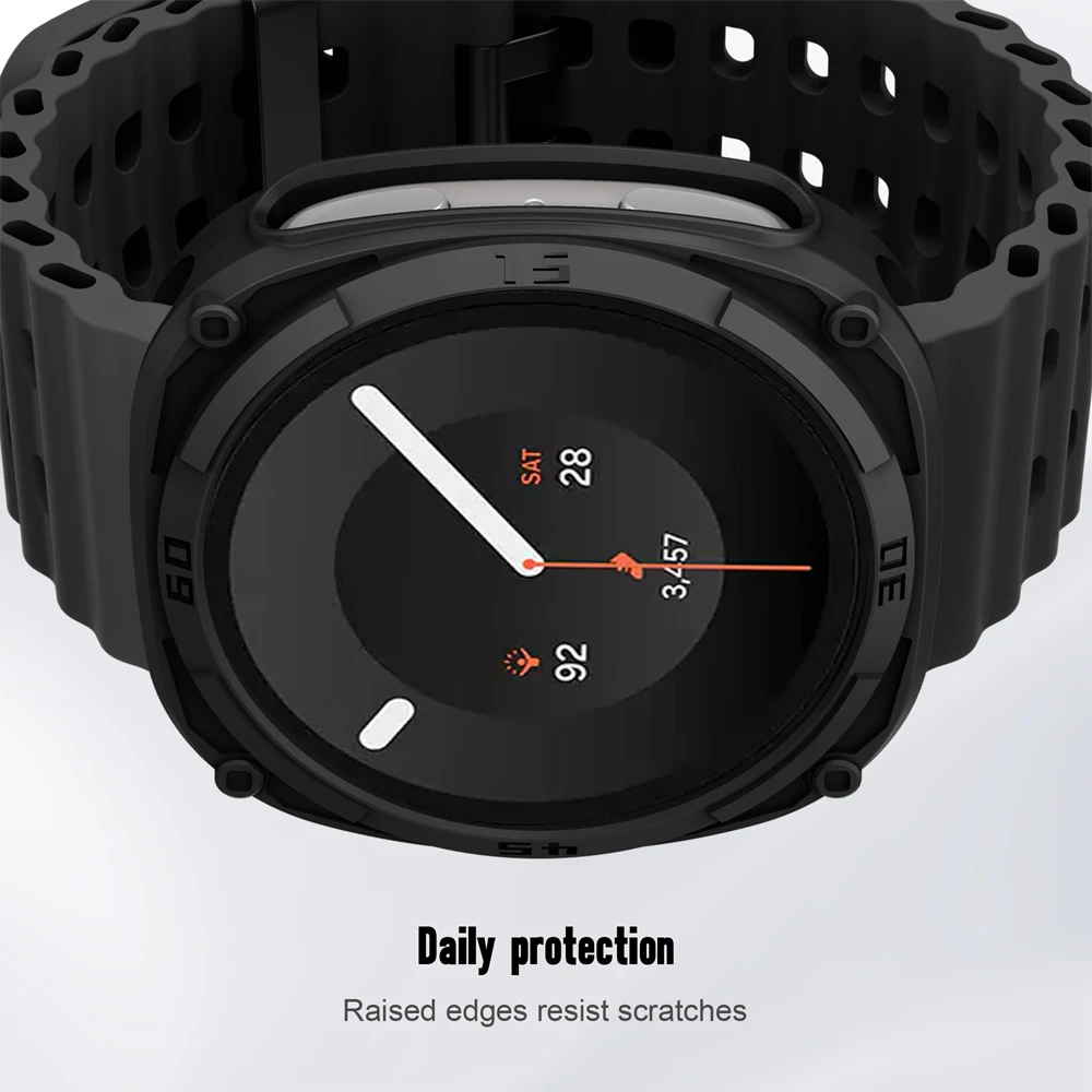 Durable Protective Bezel Cover with Hard PC Bumper