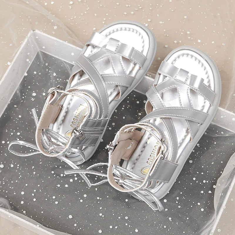 Girls Quick Dry High Top Sandals with Non Slip Soft Sole