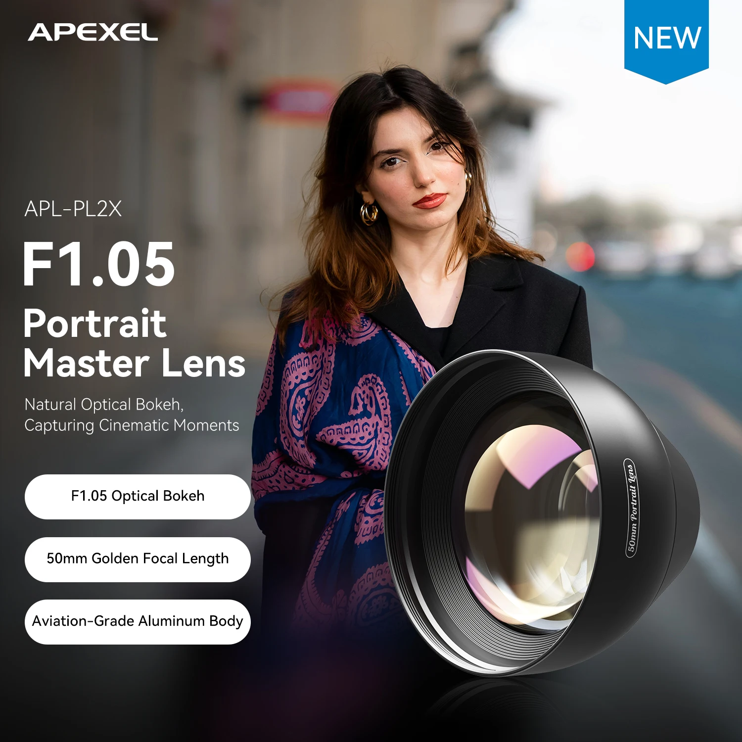 APEXEL 2X Telescope Portrait Lens Soft-focus Bokeh Background Telephoto with Universal Clamp for iPhone Samsung all smartphones 1 APEXEL 2X Telescope Portrait Lens Soft-focus Bokeh Background Telephoto with Universal Clamp for iPhone Samsung all smartphones 1