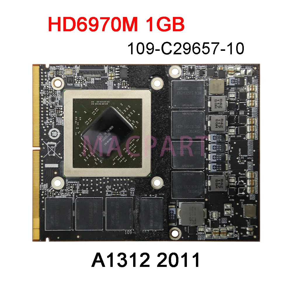 Original HD4670M HD4850M HD5750M HD6970M 256MB 512MB 1GB 2GB For