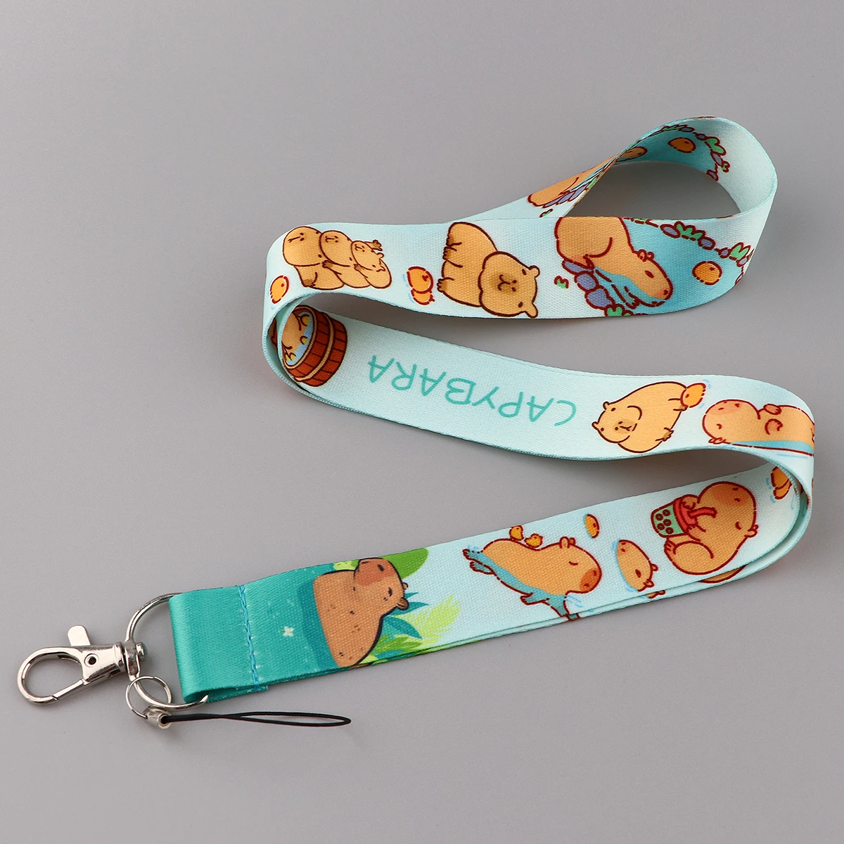 Charming Capybara Lanyard
