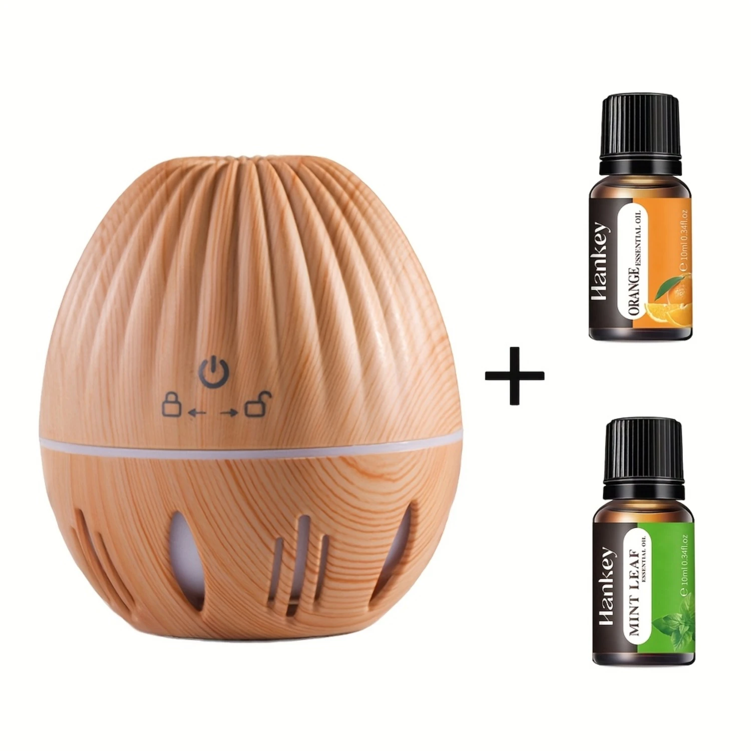 Ultrasonic Essential Oil Humidifier with Aromatherapy Oils