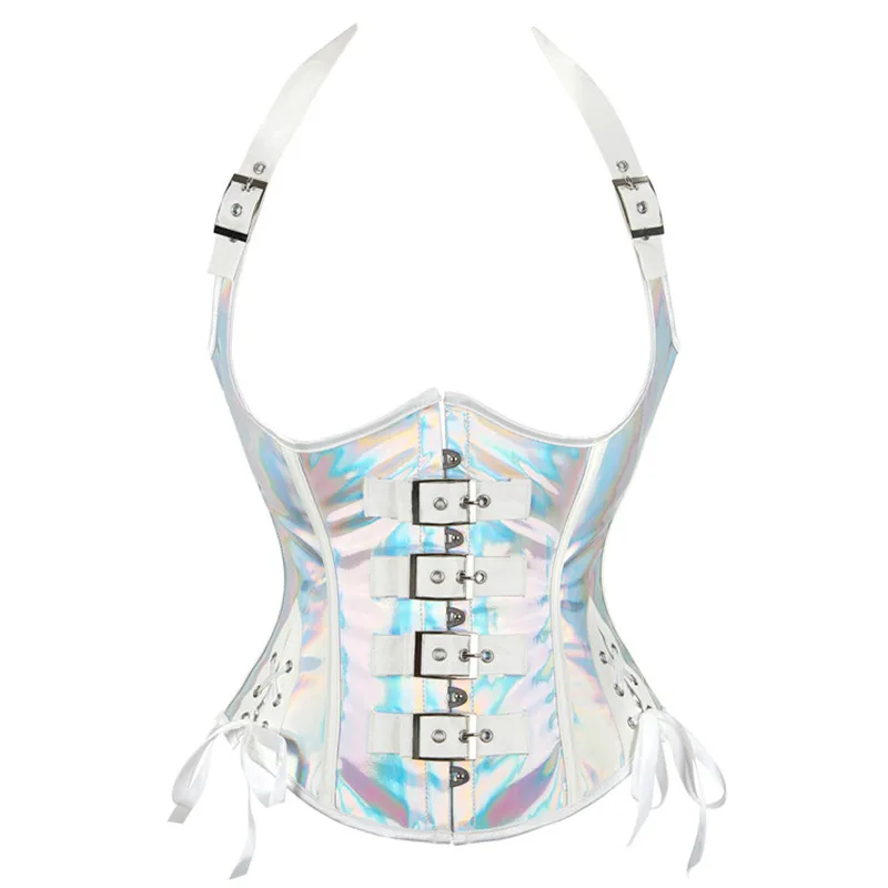 Corset Bustier Top Women Gothic Punk Style Waist Trainer Body Shaper For Party Costumes