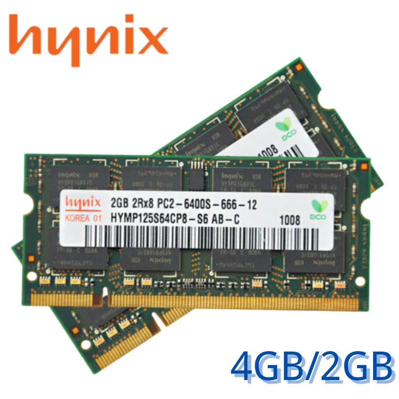 Mémoire RAM Kit 2 x 2Gb PC2-Sodimm (B