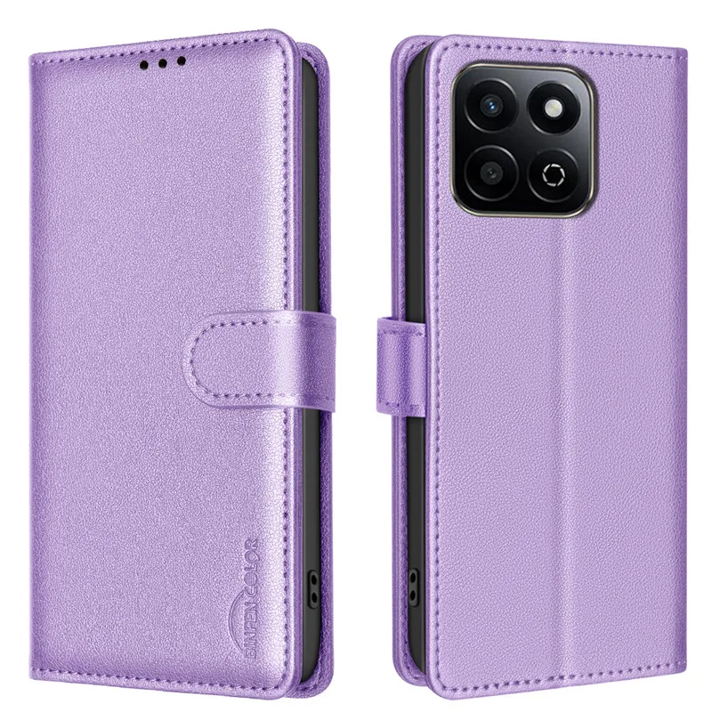 Leather Wallet Flip Case - Premium Smart Cover