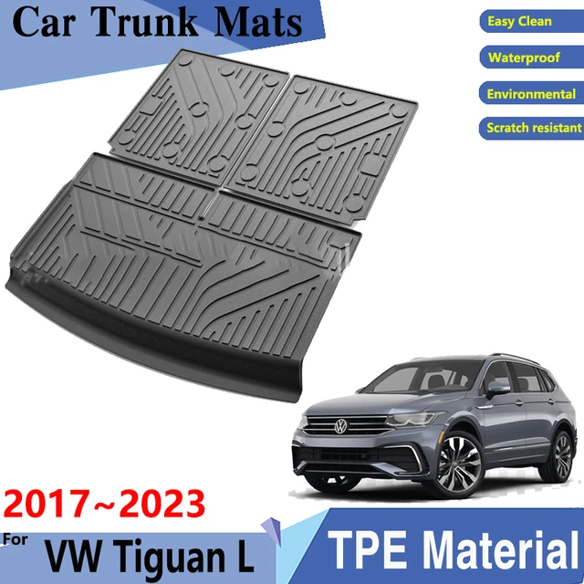 Car Boot Mats For Volkswagen VW Tiguan L 2017~2023 7 Seater Waterproof Rear  Trunk Storage Pad Tray Carpet Cargo Auto Accessories - AliExpress