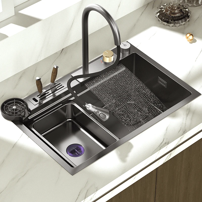 https://ae01.alicdn.com/kf/S080575338cbd4079b044232024679d260/Black-Stainless-Steel-Sink-Waterfall-of-Kitchen-Sink-Accessories-Large-Single-Slot-Washbasin-Nano-Multifuctional-Sink.jpg