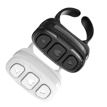 Wireless Fingertip Remote Control Ring blue tooth Ring Scroller Page Turner Stable Connection Wireless Page Turner for TikToks 2