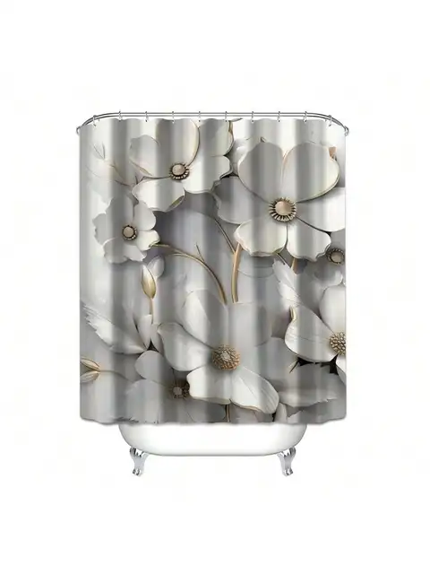 Floral Bathroom Accessory Set 6