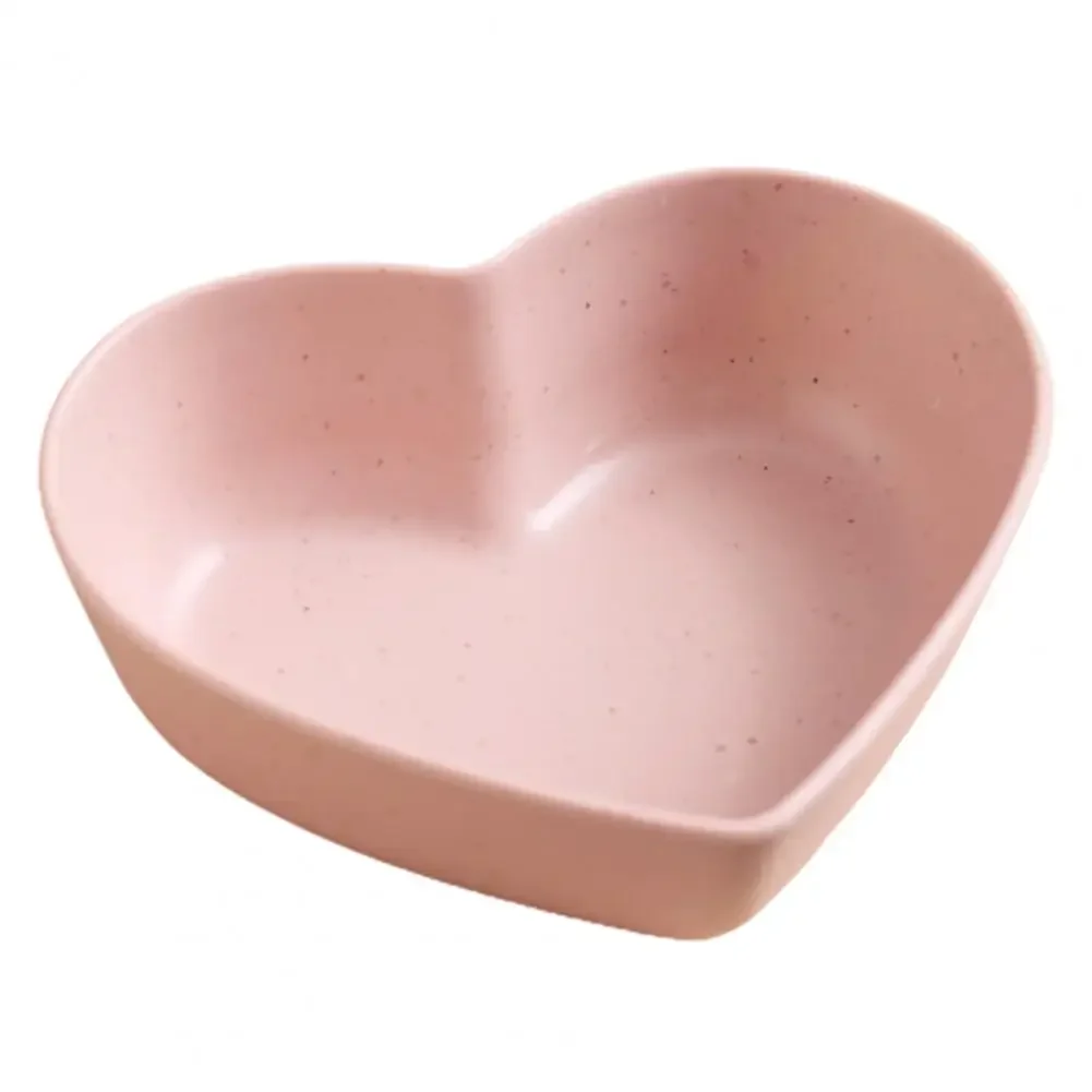 Wheat Straw Seasoning Dish Household Kitchen Creative Plastic Round Salted Cabbage Dish Dipped Snack Dishes Seasoning 1Pcs snack dish seasoning dishes plastic seasoning dish