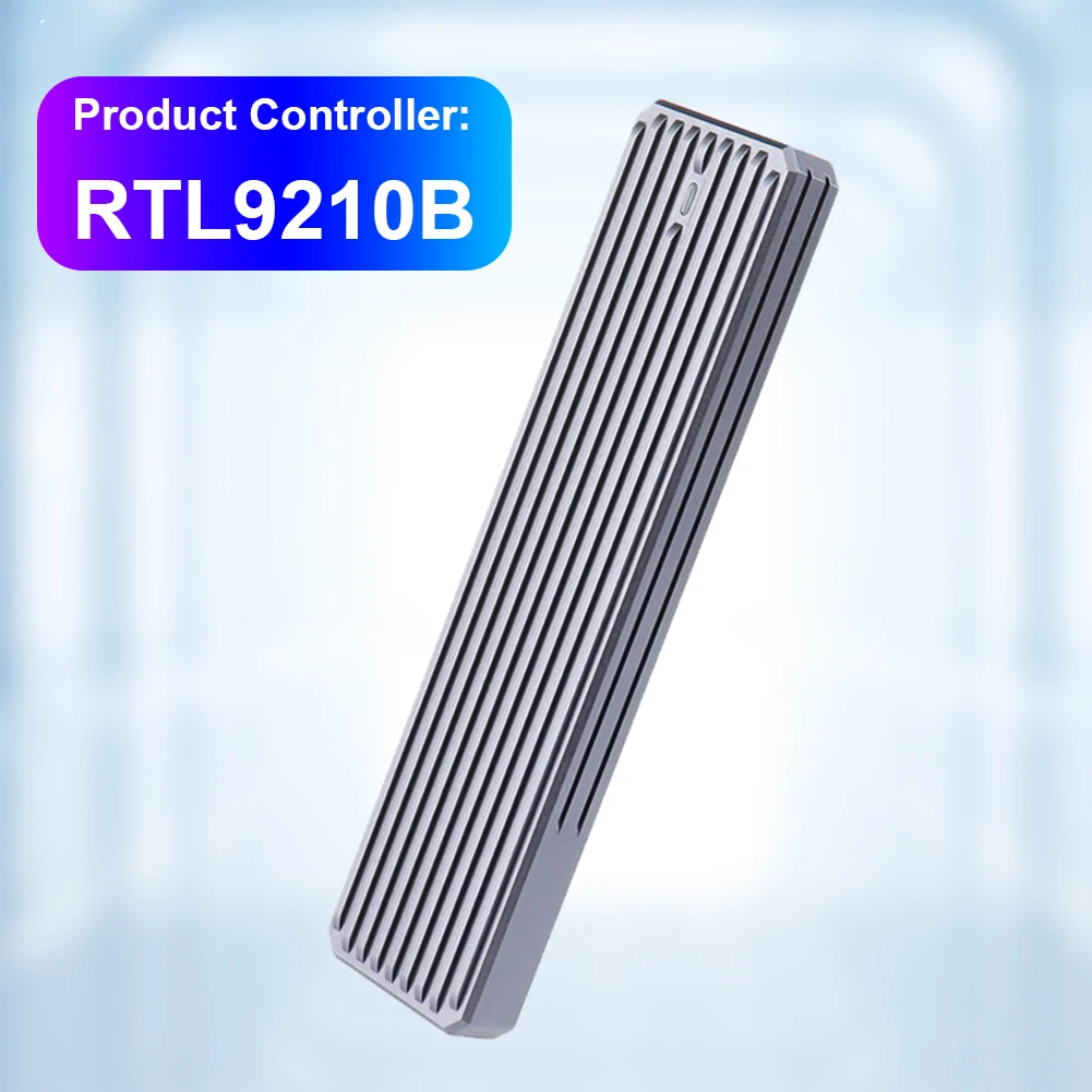 M.2 NGFF/SATA USB Case 1000MB/s External Solid State Drive Enclosure M Key/B&M Key for 2230/2242/2260/2280 22110 SSD