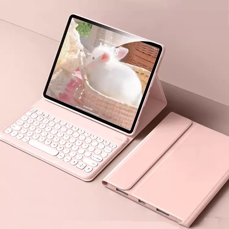Dux Ducis Xiaomi Pad 6/6 Pro Hoes met Bluetooth Toetsenbord QWERTY