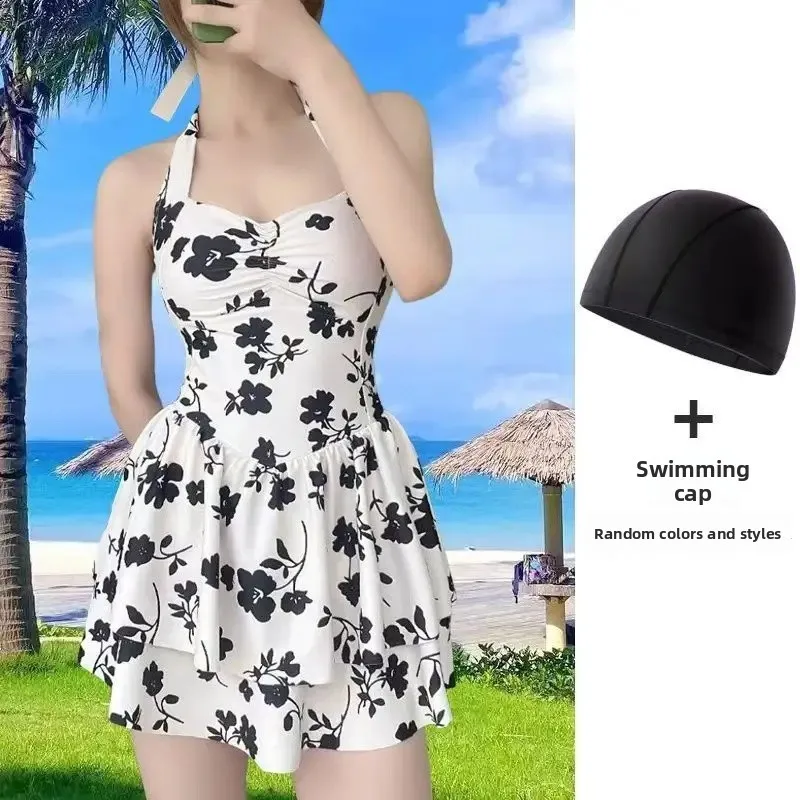 8336 white color + swimming cap