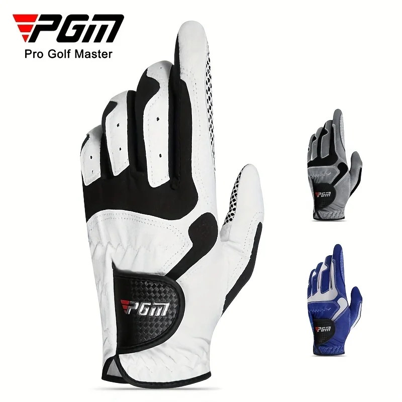PGM Professional Golf Gloves Microfiber Cloth Fabric Breathable Non-Slip Gloves Club Swing Putting Training golf gloves golf glove