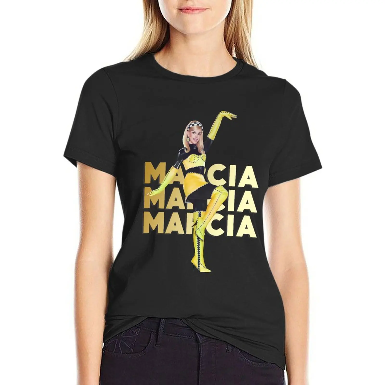 

MARCIA T-shirt aesthetic clothes cute clothes graphics Top Women