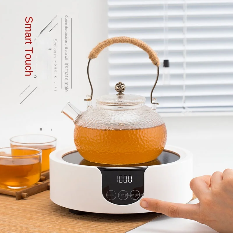 Electric Ceramic Stove Glass Tea Maker Set Household Mini Boiling Water Tea  Stove High Temperature Resistance Glass Tea Brewing - AliExpress