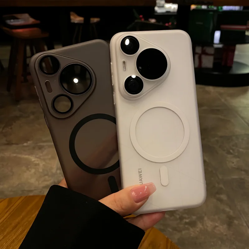 Luxury Matte Translucent Magnetic Shockproof Slim Case - Hard PC Cover