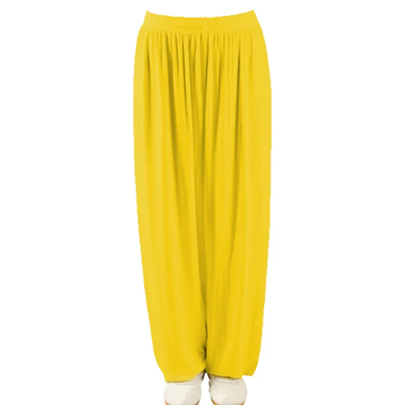 Martial Art Trousers Tai Chi Trousers chinese Kung Fu training pants Martial arts pants tai chi loose bloomers yoga man Wing chun costume female
