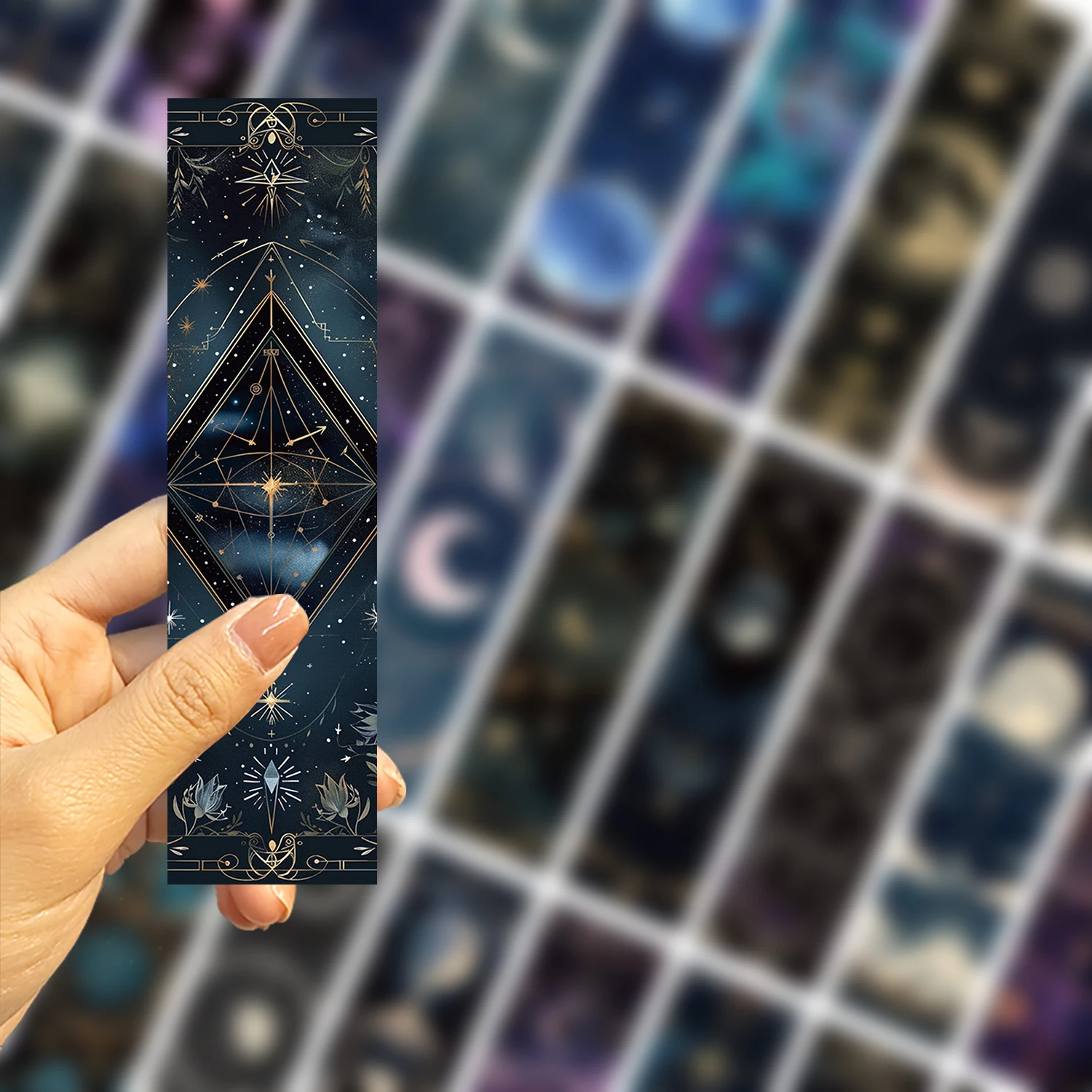 DIY 장 타로 책갈피, 창의적인 손 계정, 문구류, 학생 사무용품, 30 개