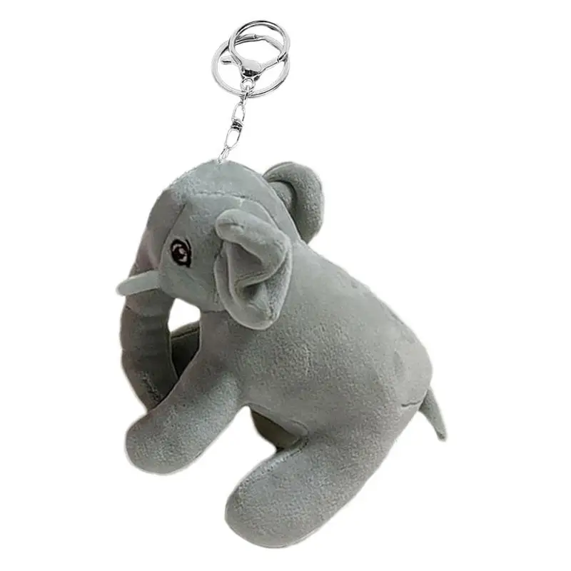 

Плюшевый брелок в виде слона, дизайнерские подвески в виде плюшевого слона, многофункциональные креативные брелоки для сумок