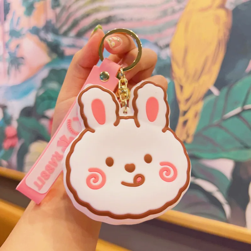 

New Anime Cartoon Keychain Women's Mini Doll Zero Wallet Men's and Women's Backpack Cute Small Pendant Gift