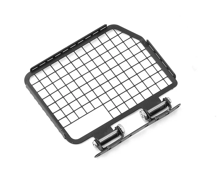 GRC TRX4M Edelstahl-Diamantbleche, karierte Platte, dekoratives Schutznetz für TRX4m Defender Upgrade-Optionsteile # G178 – Detail 19