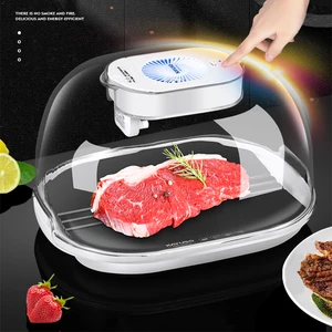 Kitchen Quick Thaw Machine Food Grade Aluminum Meat Steak Rapid Preservation And Defrosting Tray Household Ice Melting Artifact