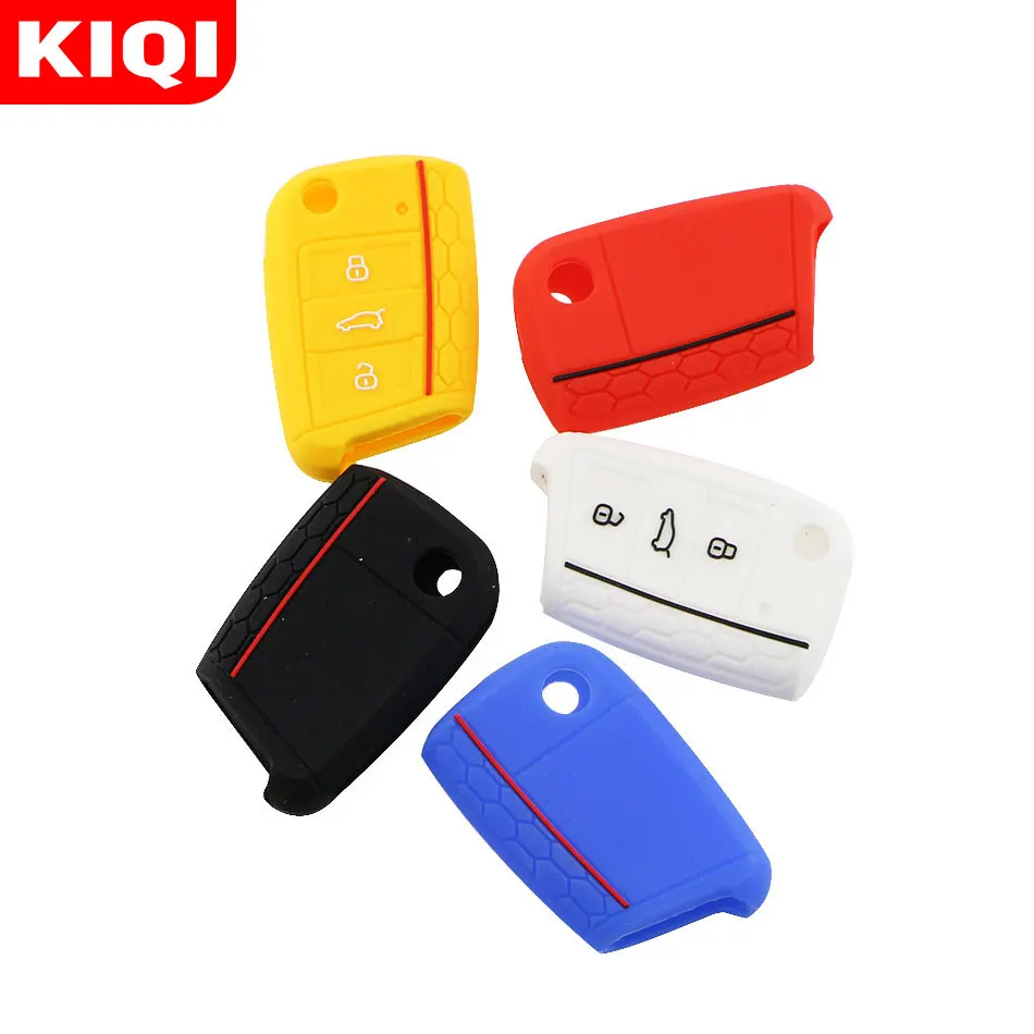 Premium Silicone Car Key Fob Cover