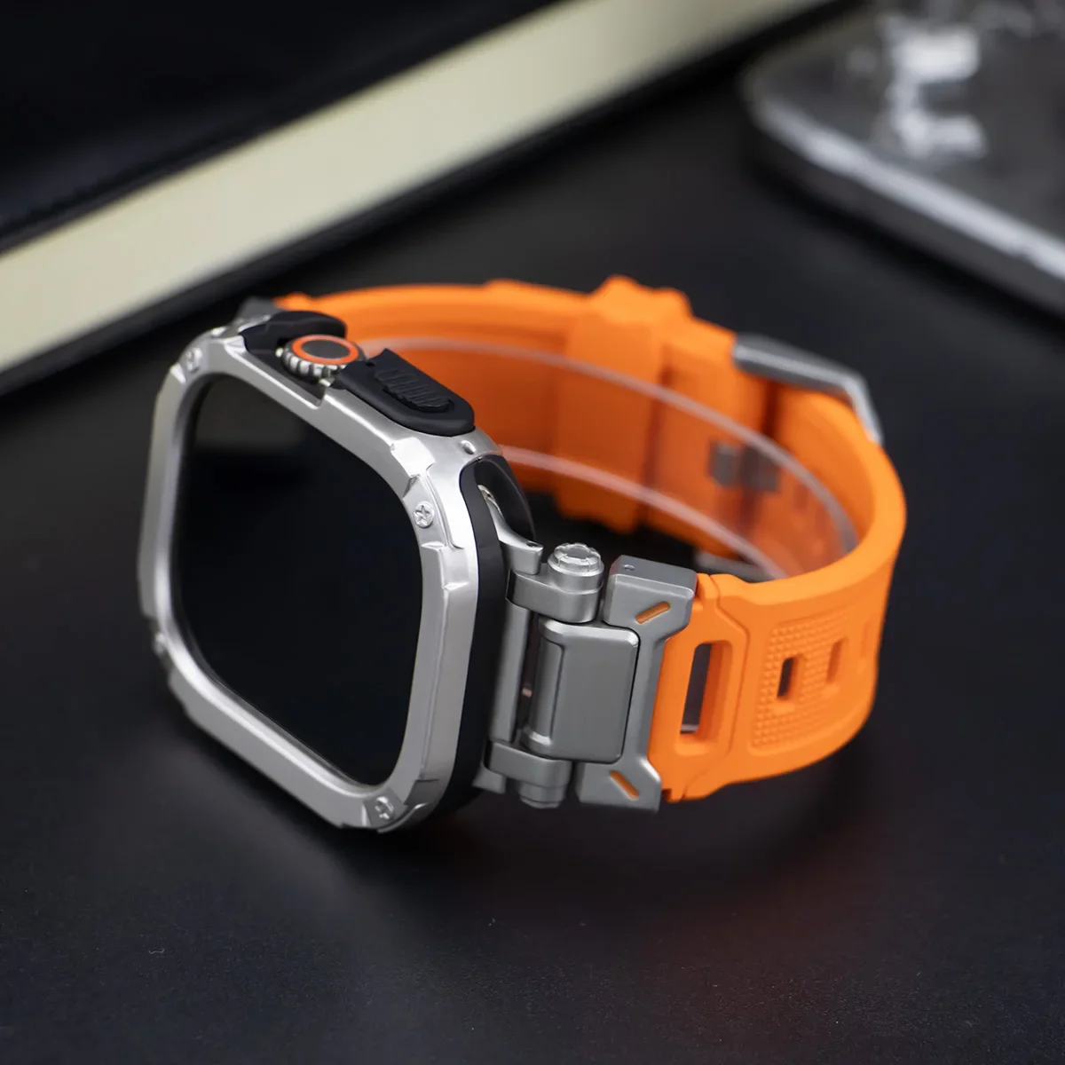 Silicone Strap with TPU Protective Case and Bracelet