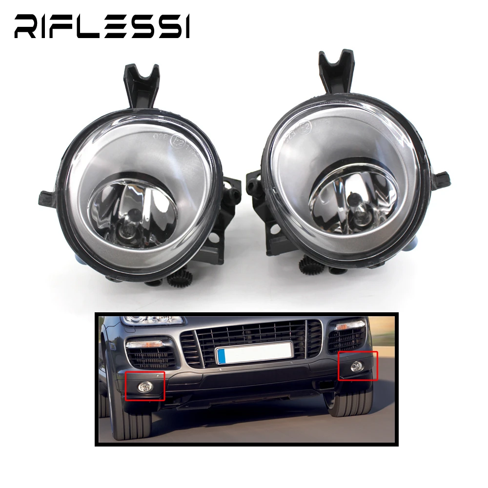 

Передние противотуманные фары для Porsche Cayenne 2007-2010 95563116501/601 для VW Touareg MK1(7L) 2002-2010, противотуманные фары 7L6 941 699F/700F, 2 шт.