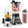 NEW NEW Hamilton Beach Blender for Shakes and Smoothies & Food Processor Combo, With 40oz Glass Jar, Portable Blend-In Travel Cu 1