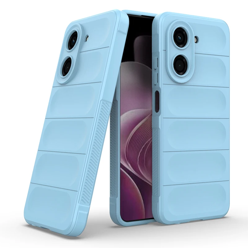 Shockproof Soft TPU Silicone Anti-Fall Lens Protection Phone Case