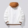 Hooded Jacket High Quality Brand All-match Hoodies Student men Women Baseball Uniform Jacket Men's Autumn New Trendy Coats 4