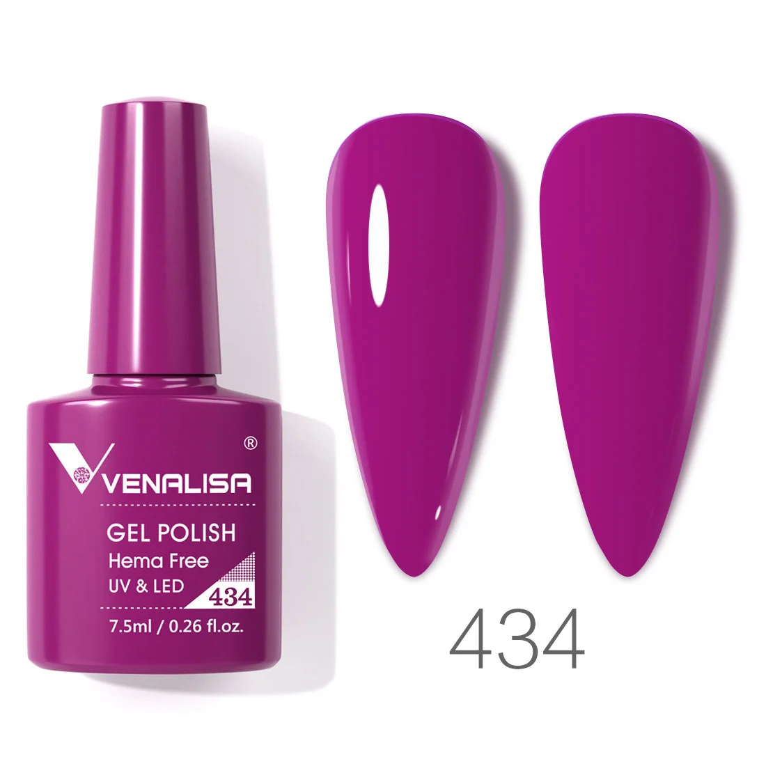 Gorgeous Full Coverage Nail Gel Polish - 7.5ml Soak Off UV LED Varnish