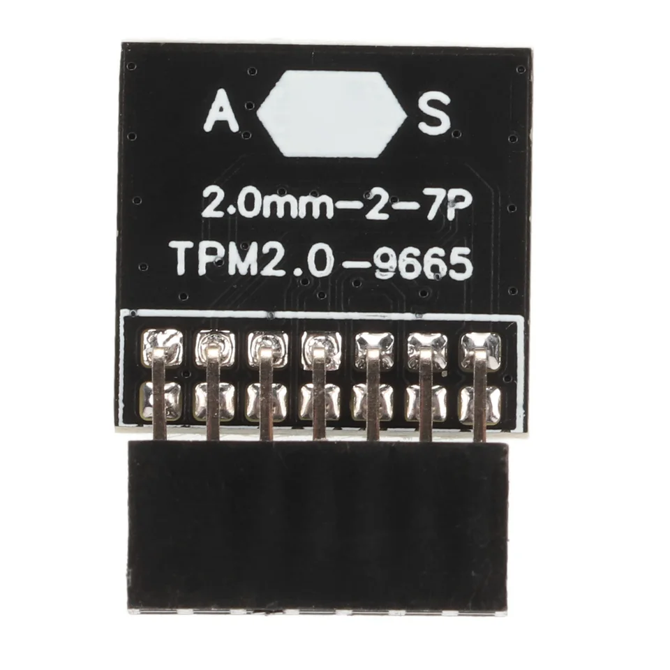 Tpm 2.0チップ (Asus用),tpm 2.0モジュール,tpm 14ピン,2x7p